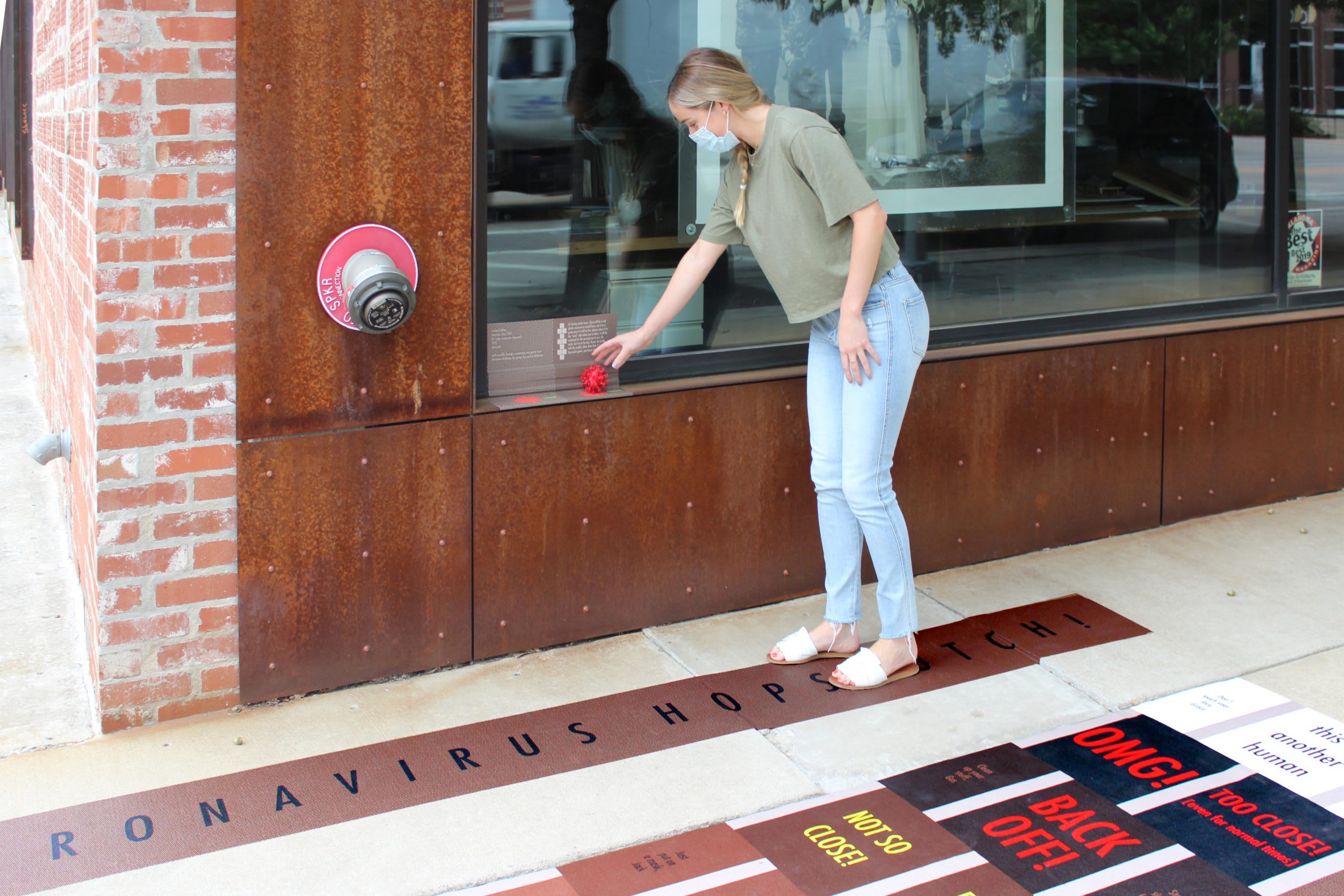 let’s play coronavirus hopscotch