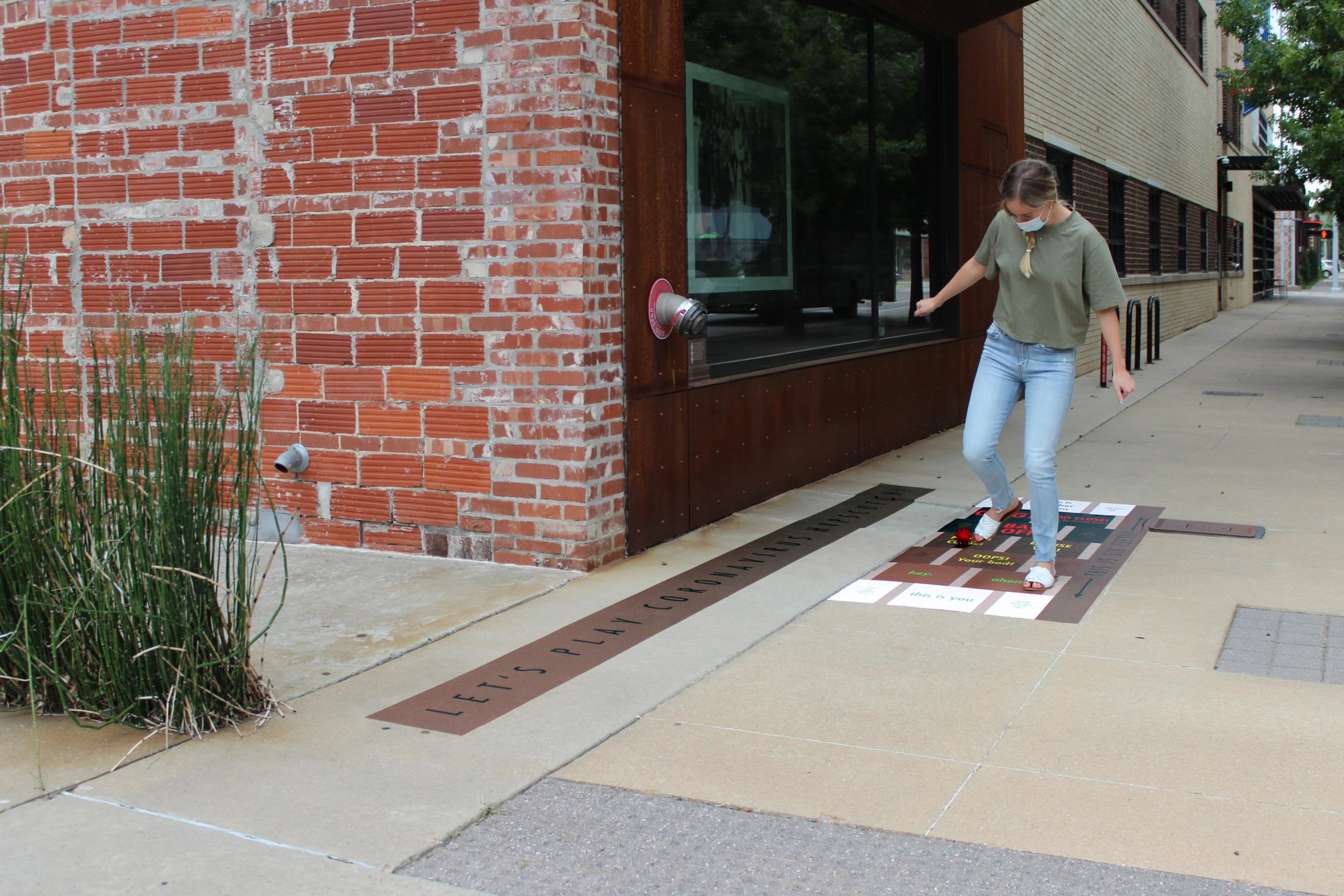 let’s play coronavirus hopscotch