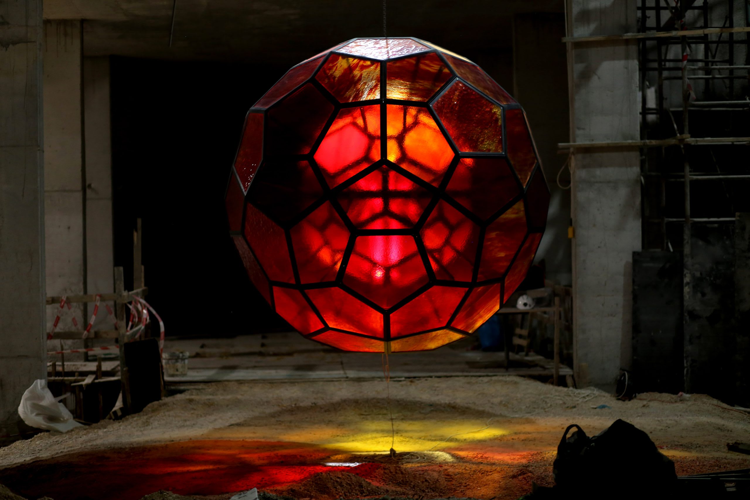 Art for eternity | Monumental spheres of light for the world’s largest underground cemetery in Jerusalem