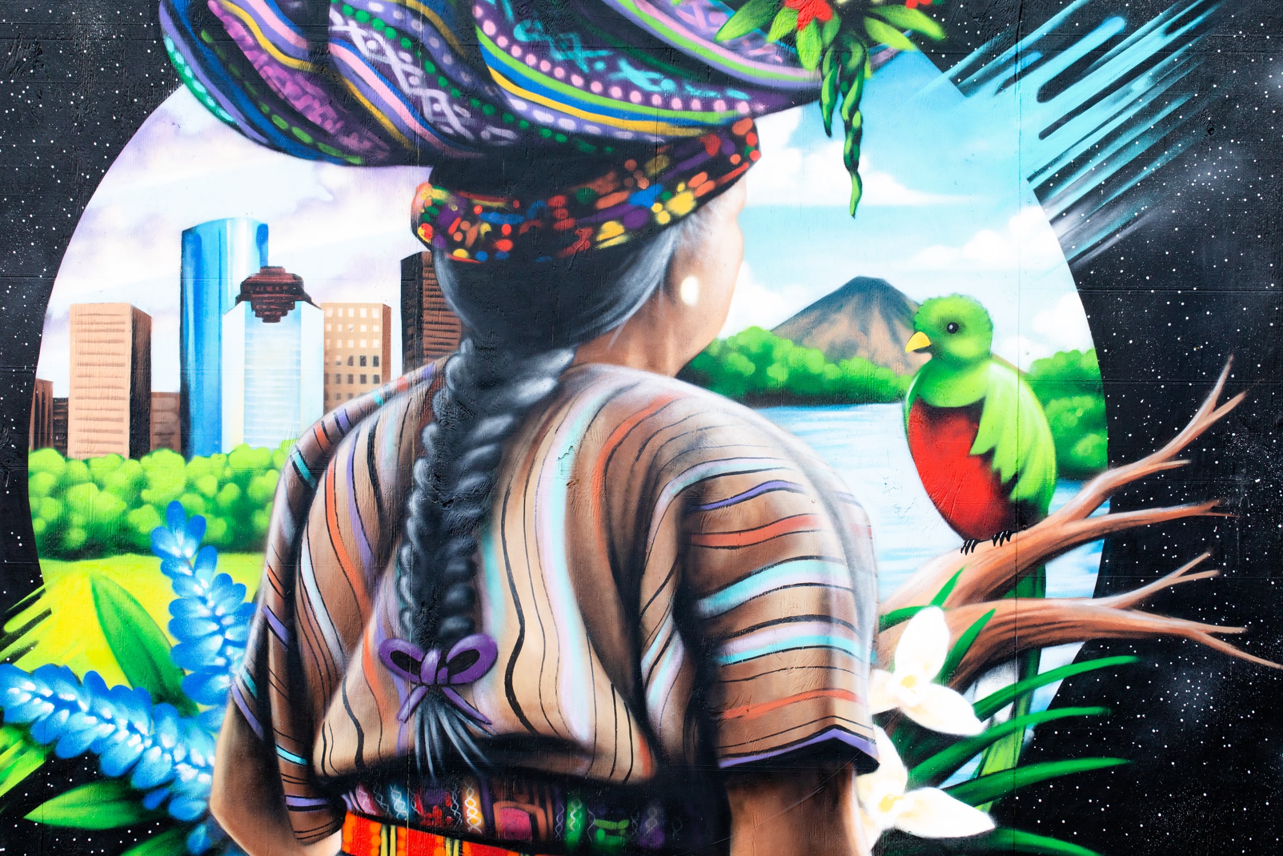 Earth Day Murals at Discovery Green