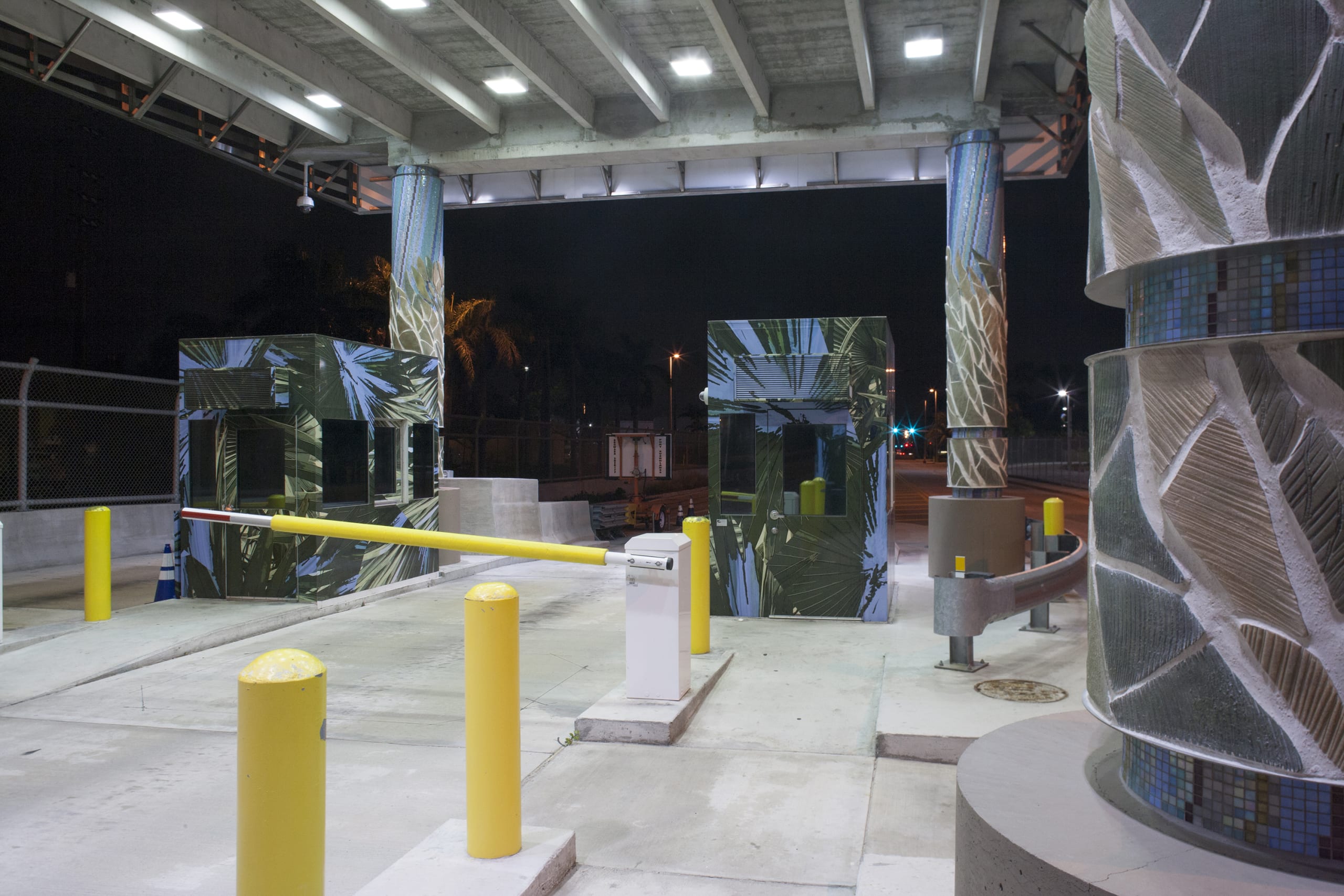 “Welcome to Port Everglades” Traffic Security Checkpoint