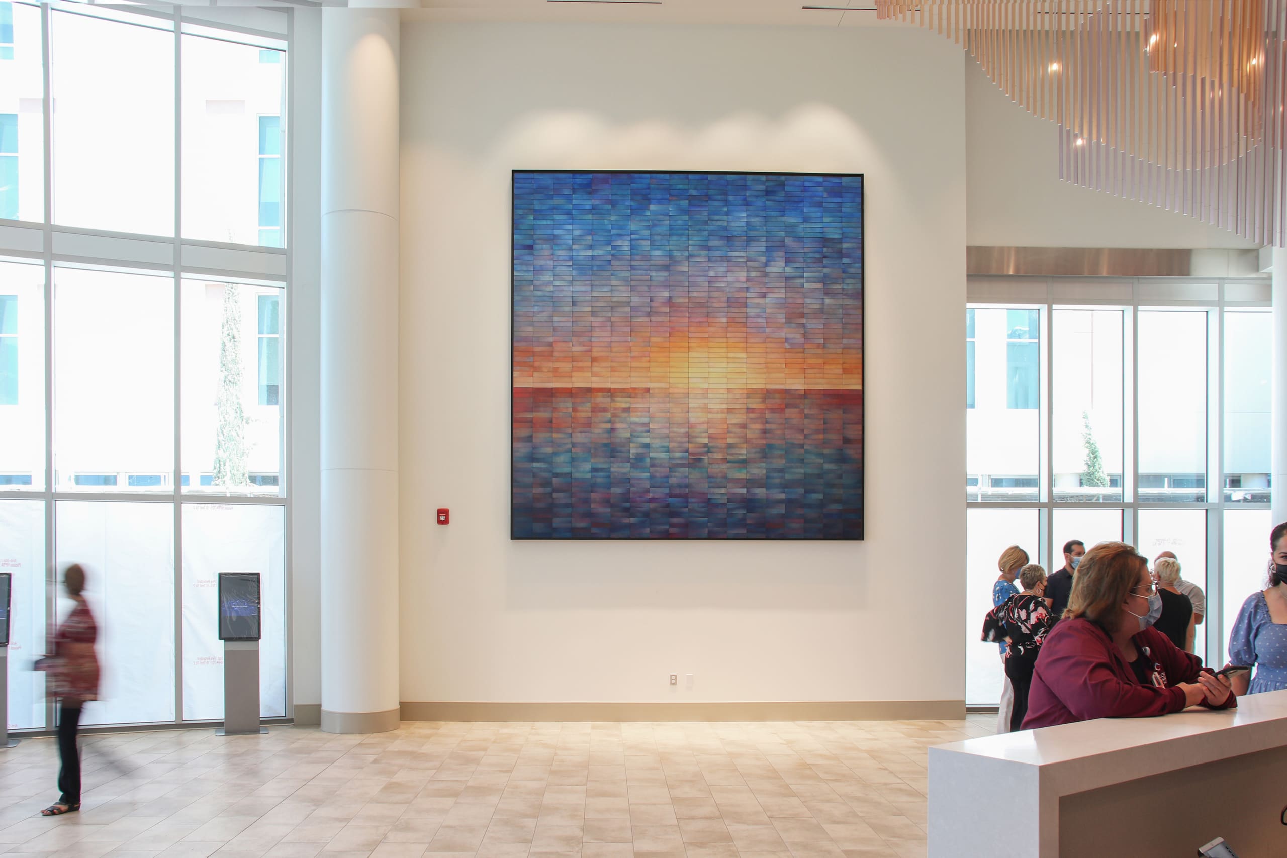 Healthcare Lobby Signature Wall Art