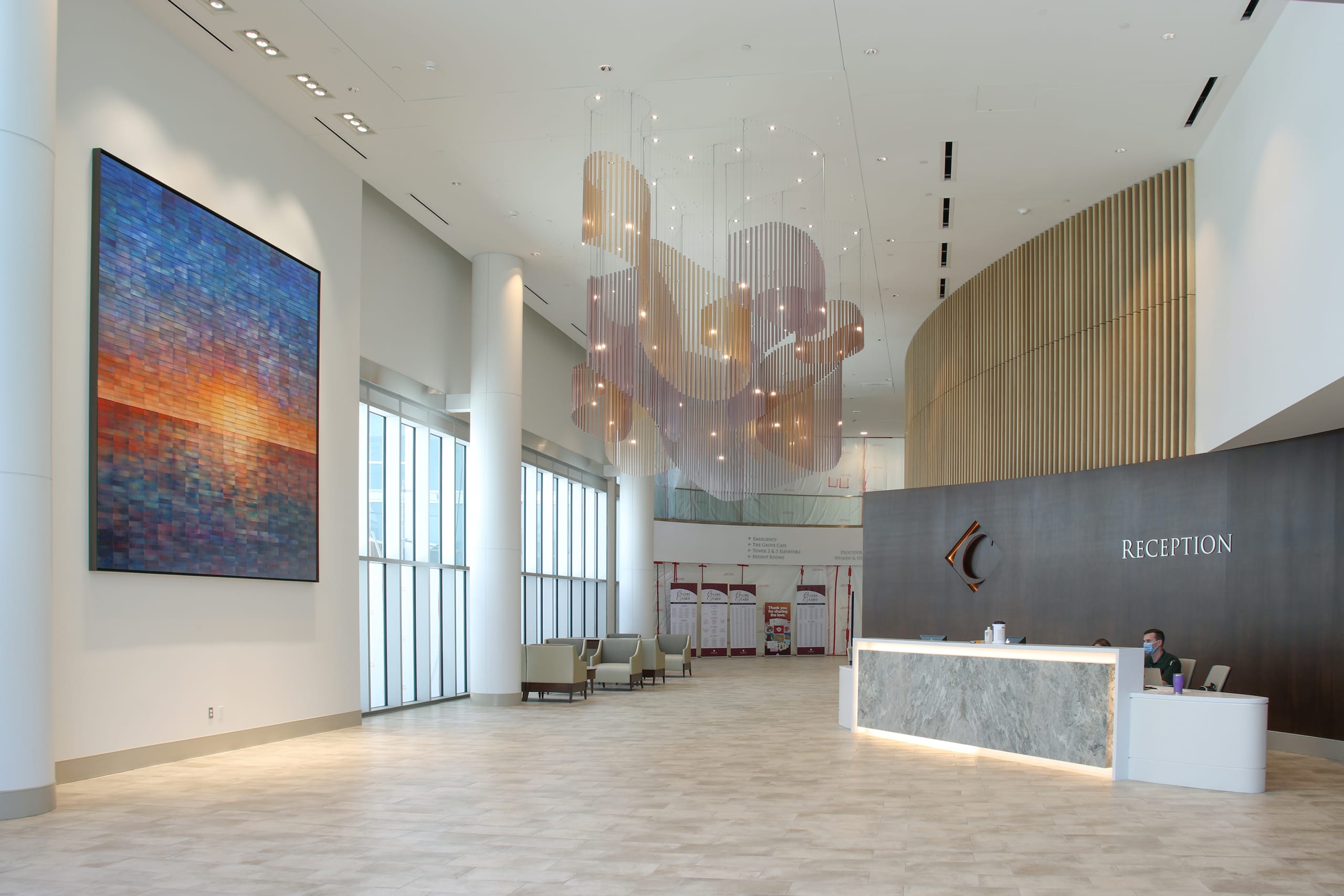 Healthcare Lobby Signature Wall Art