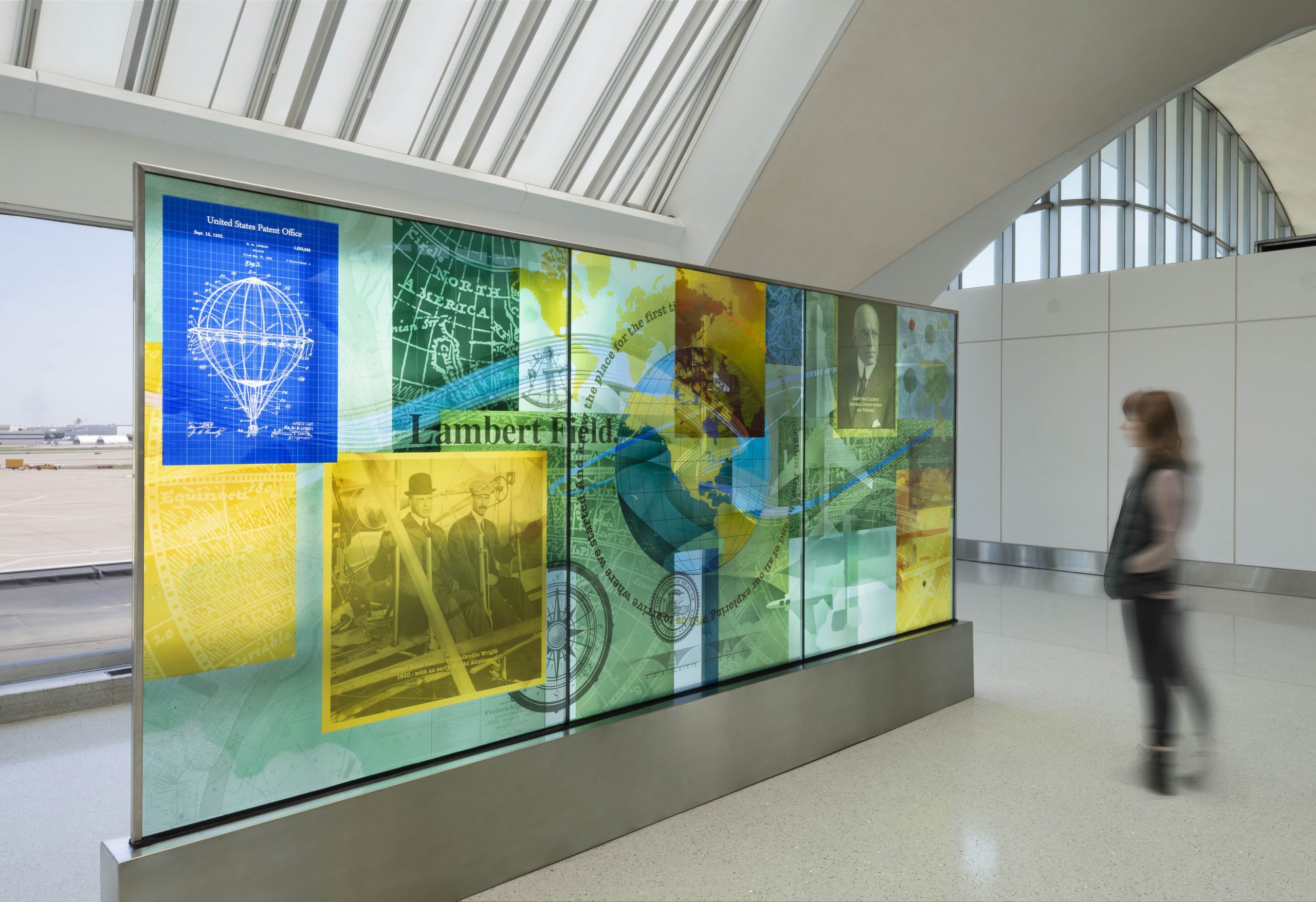 “Dream Beyond the Clouds” St. Louis Lambert International Airport.