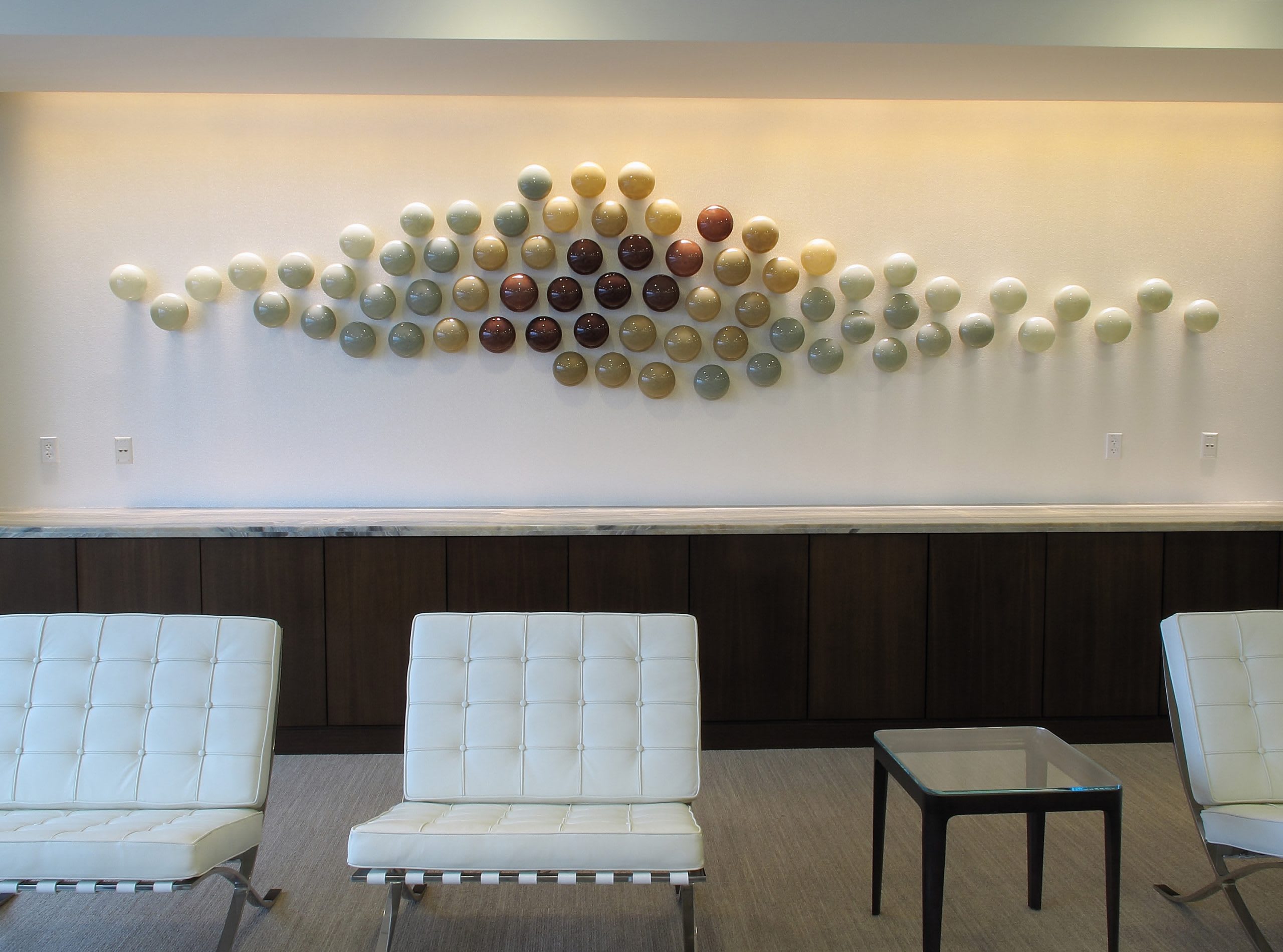 Art Glass Wall Sculpture