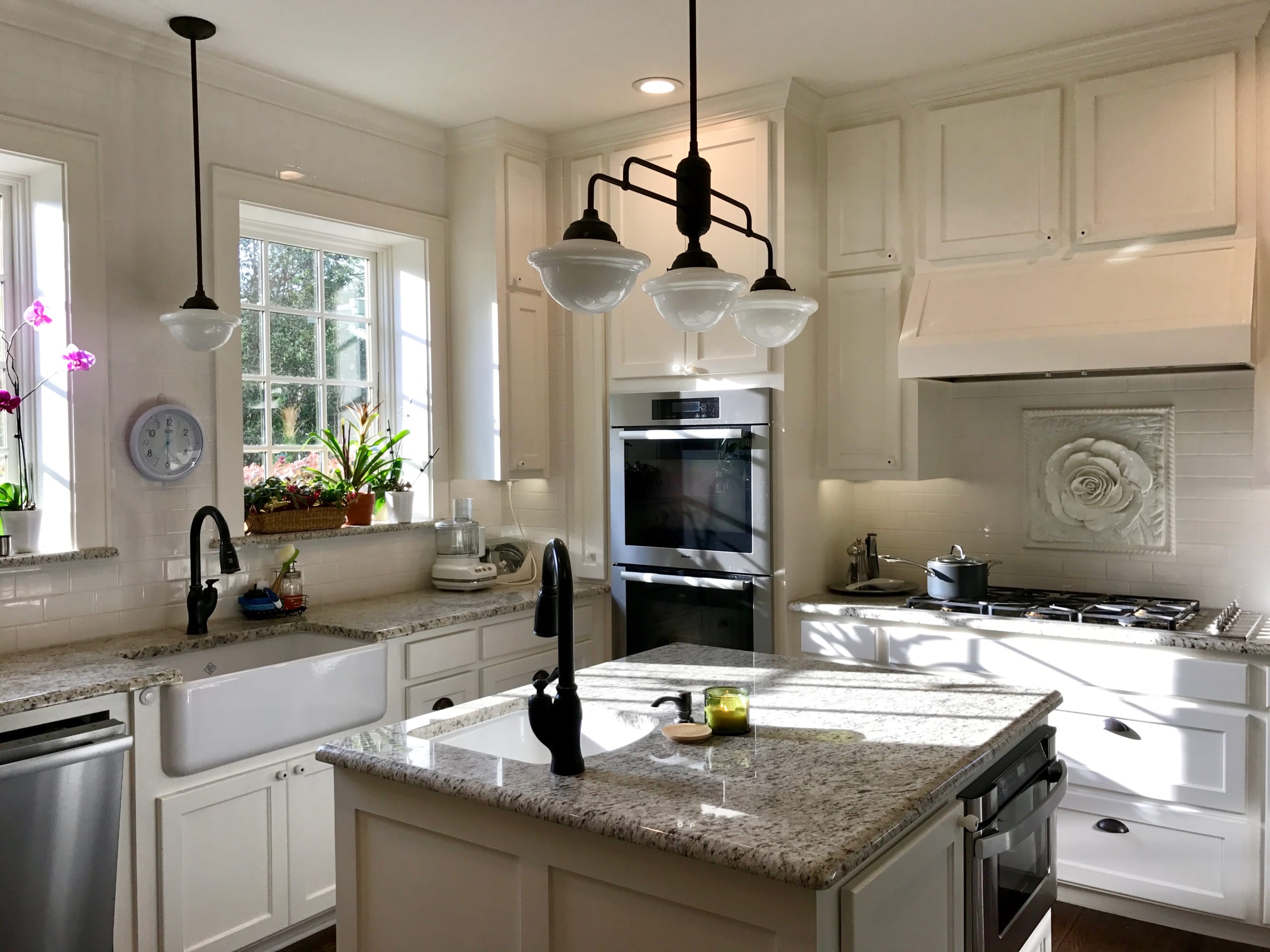 Camellia Backsplash