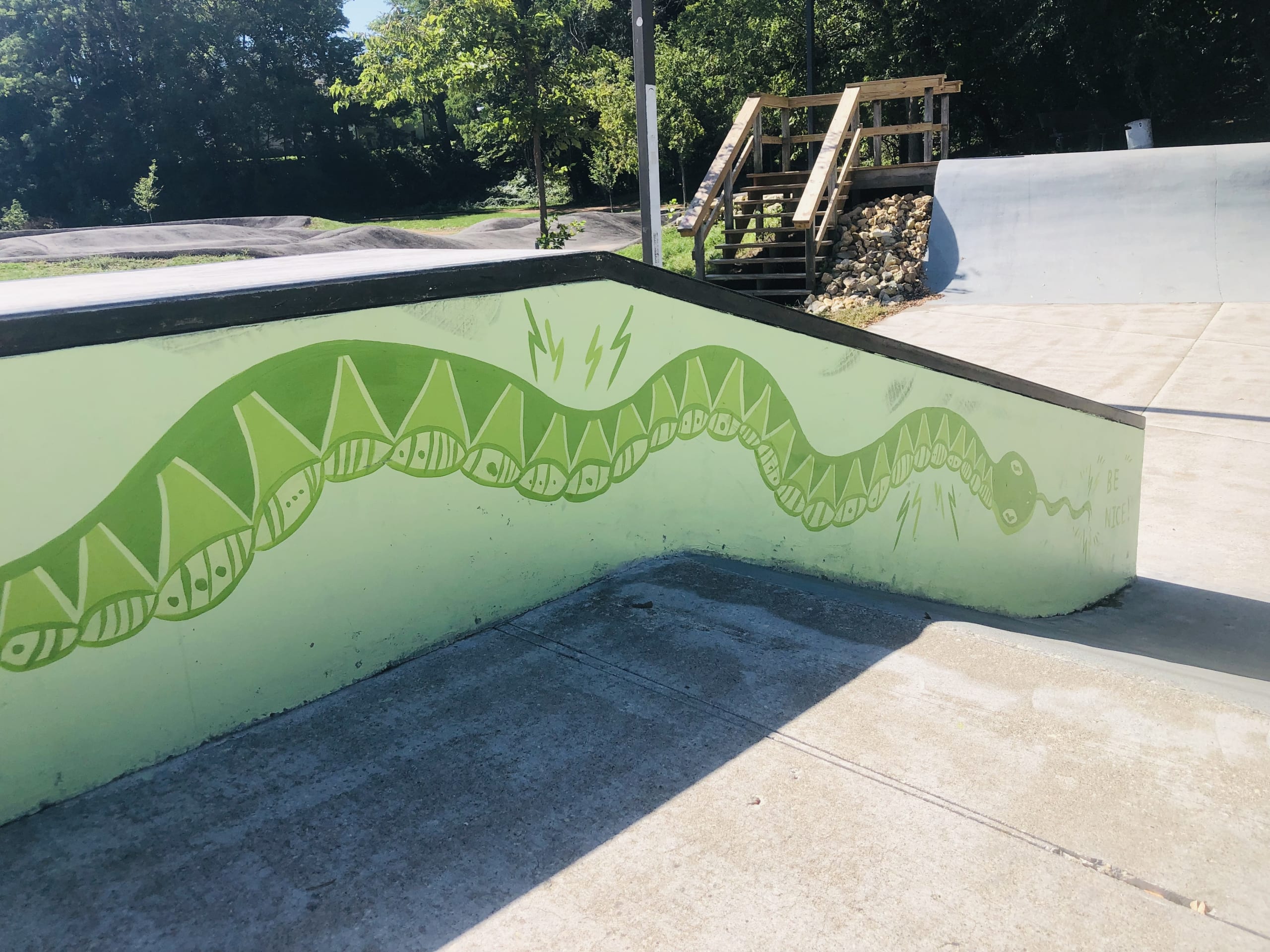 Leuth Skatepark Mural