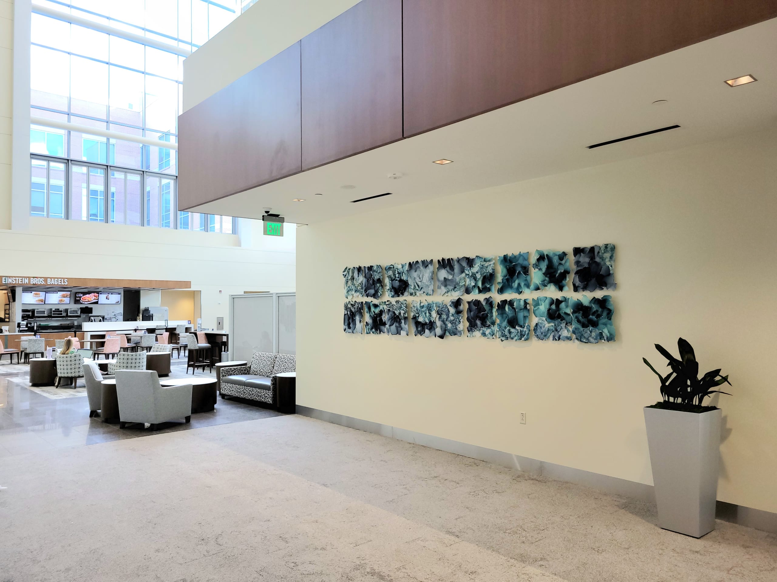 Oceana Glass wall sculpture