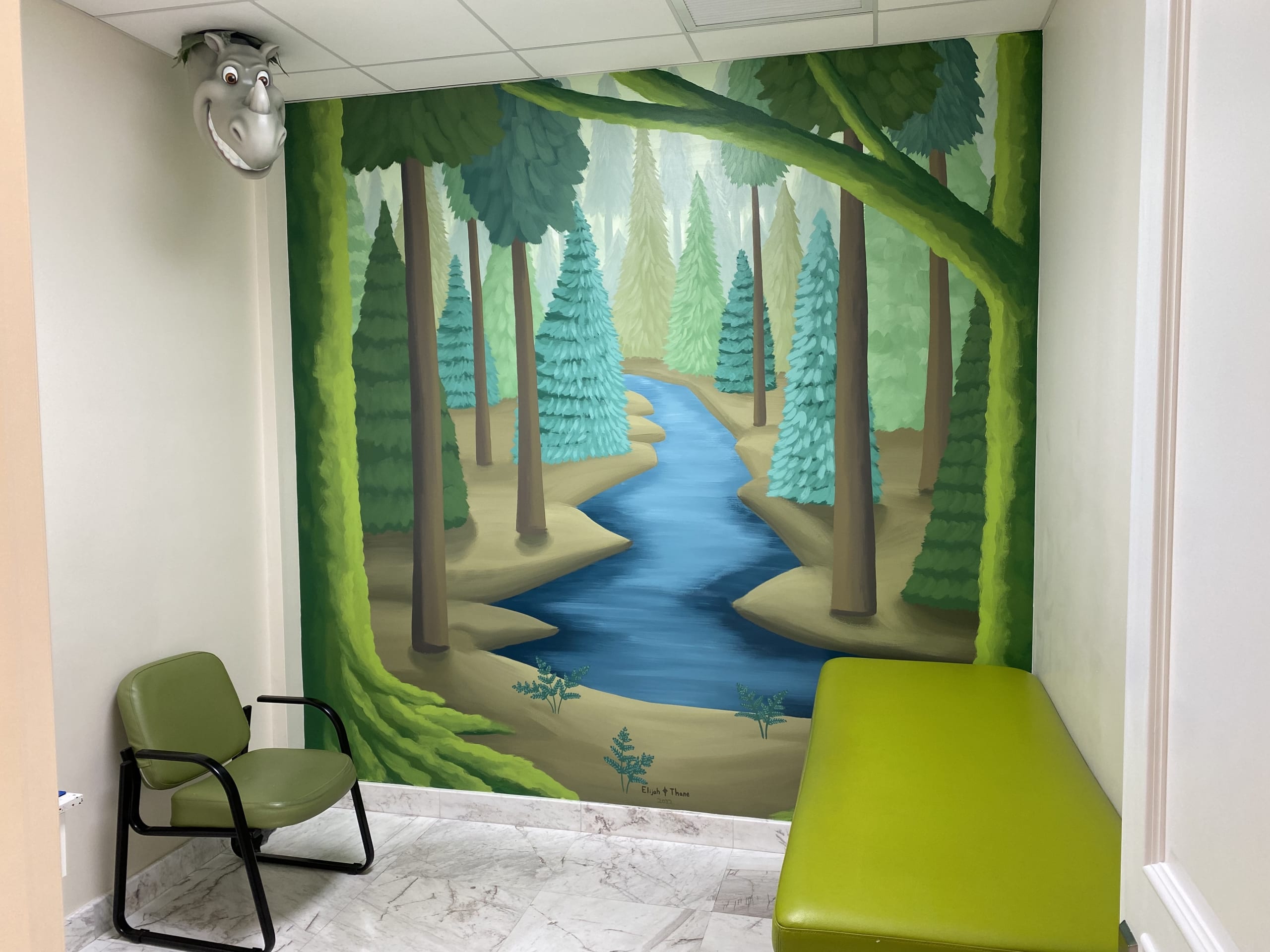 Miami Pediatric Jungle Murals