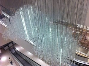 Saks 5th Avenue, detail.