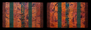 A mixed-media piece by Young.