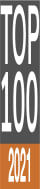 2021 CODAawards Top 100 Badge