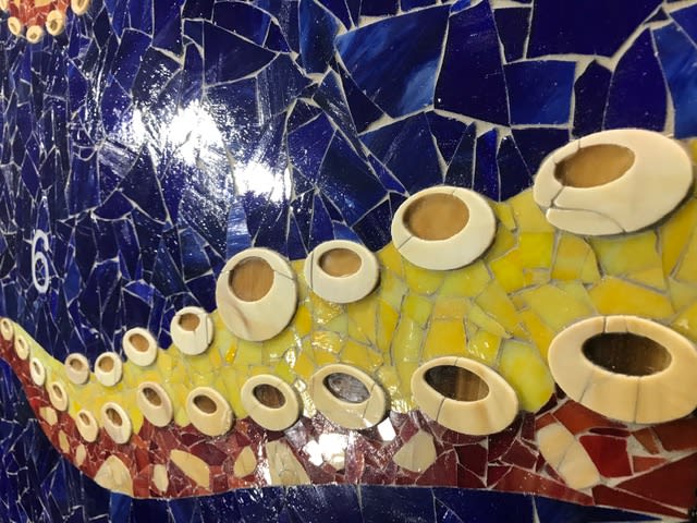Octopus Glass Mosaic