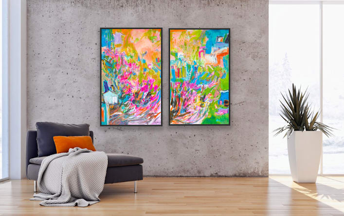 Wall Art for Boutique Hotel
