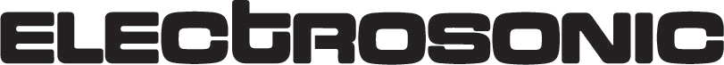 Electrosonic logo Black Electrosonic logo Black