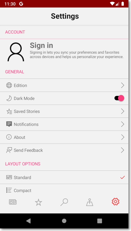 pink android switch knobby screenshot