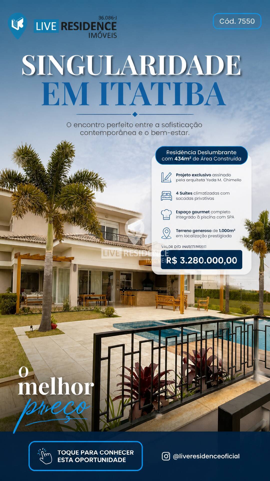 Casa à venda 434m2 - Referência 7550