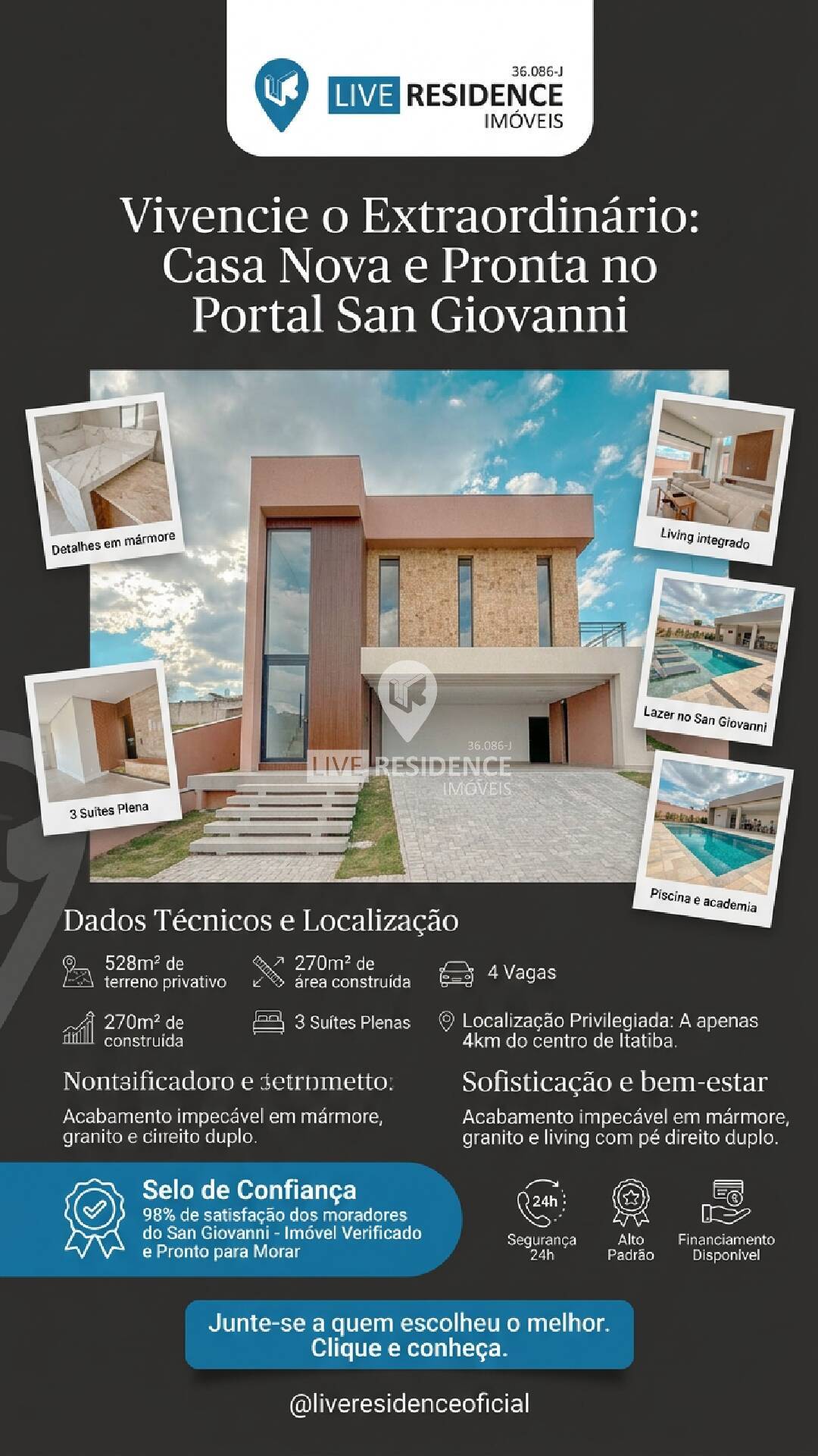 Casa à venda 270m2 - Referência 7578