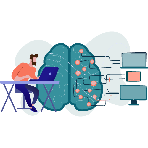 Ciencia de Datos illustration Ciencia de Datos illustration