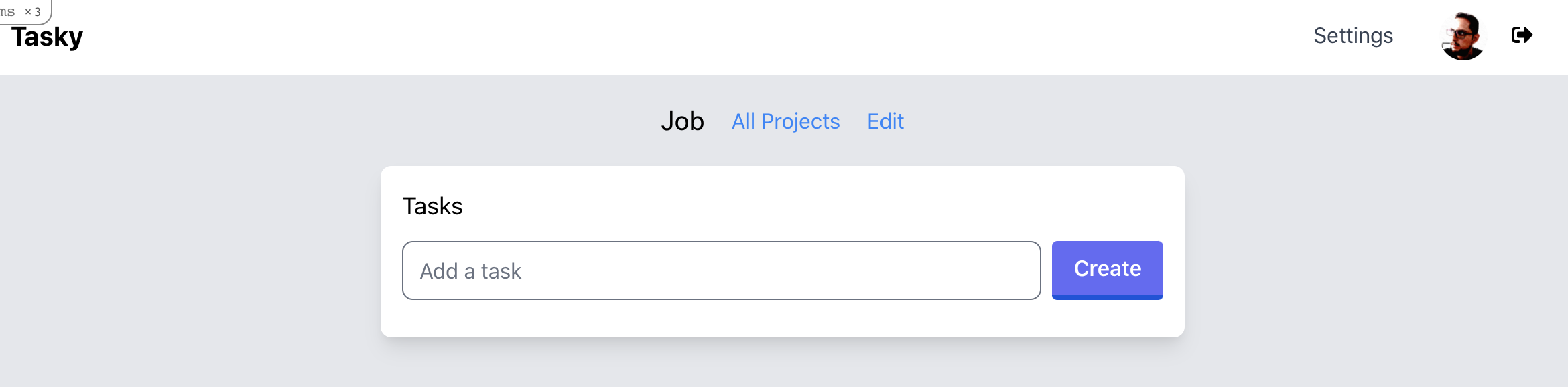 Project view