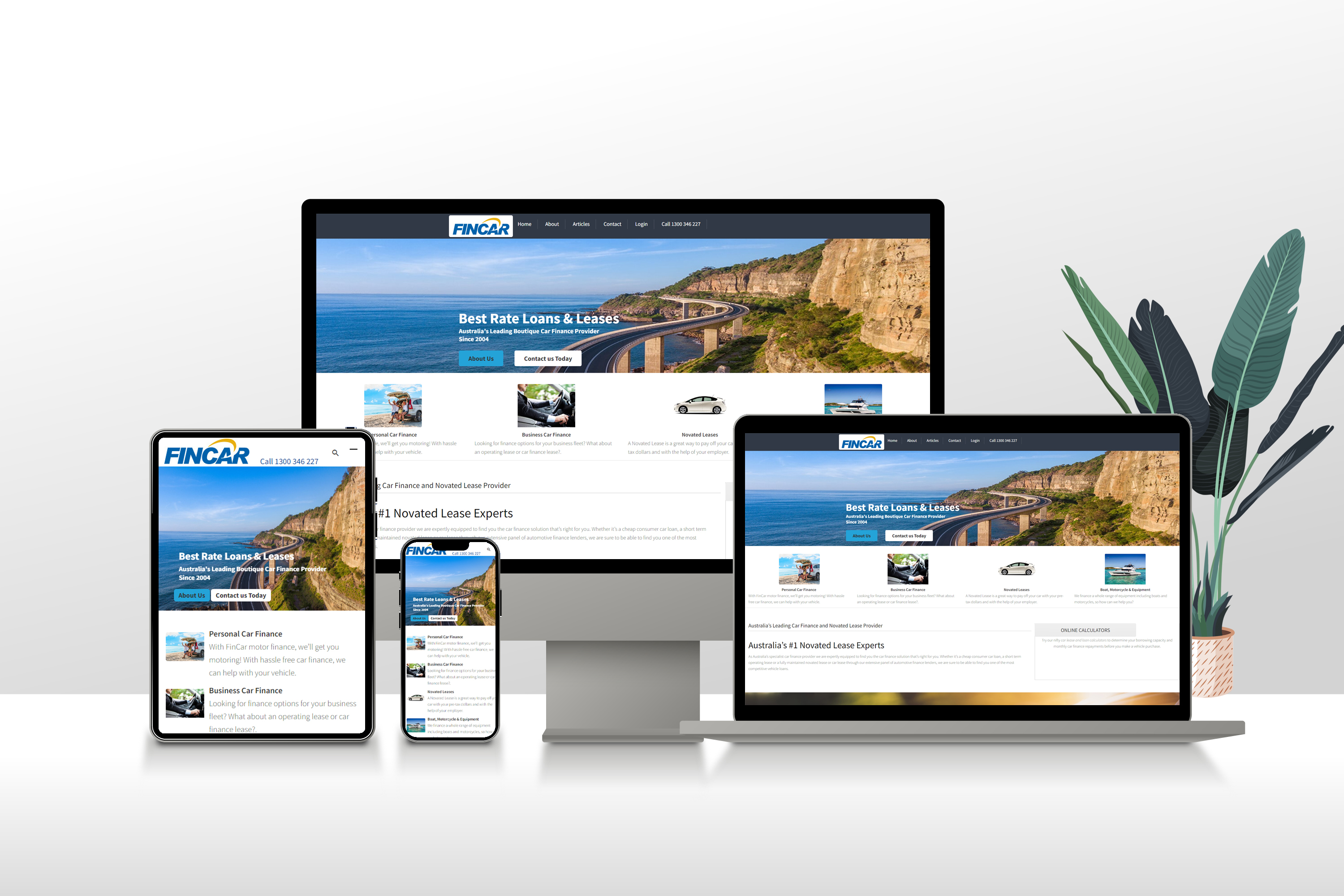 Fincar Portfolio: Custom Software Development by Codebeans
