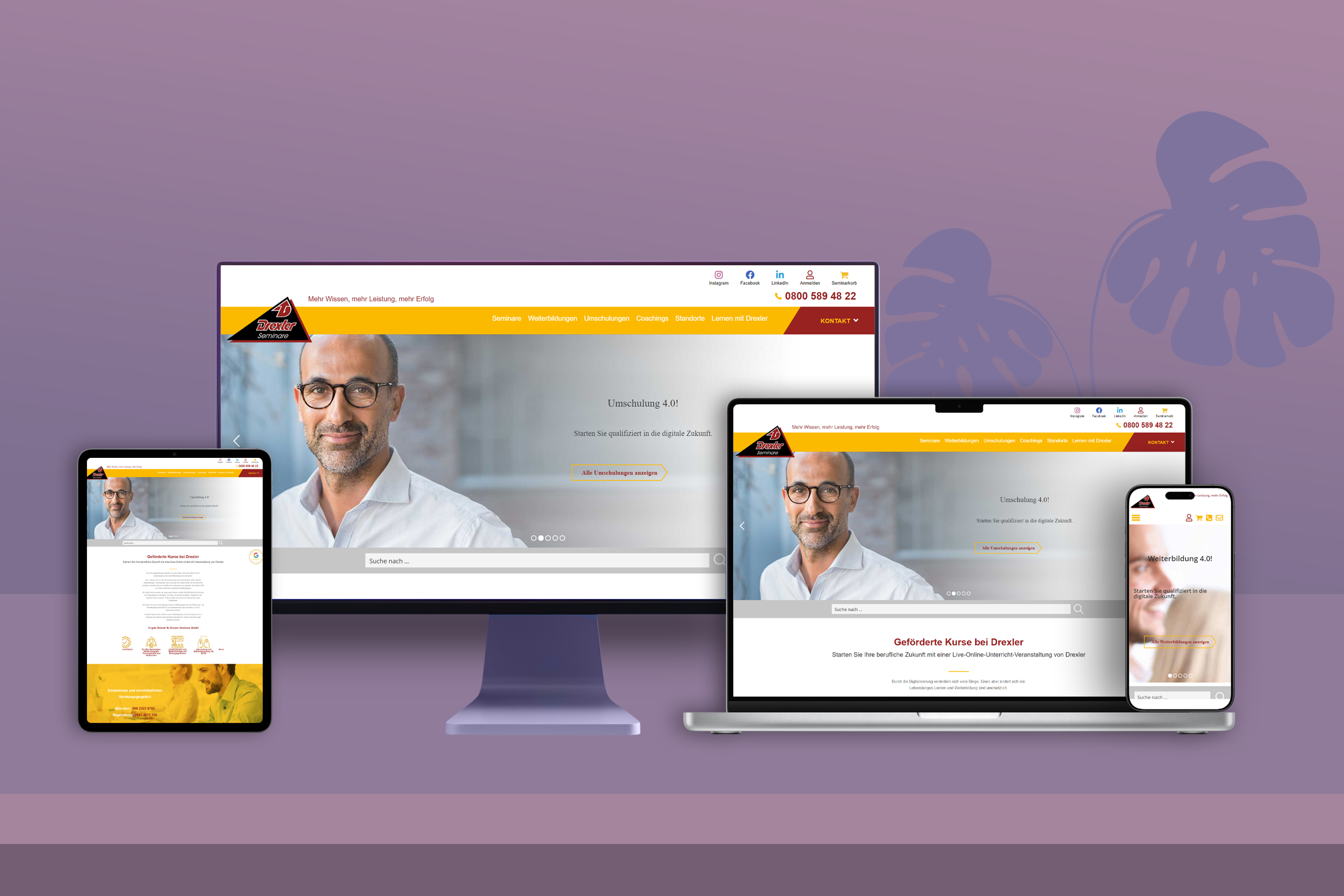 Drexler Seminare | Portfolio by Codebeans