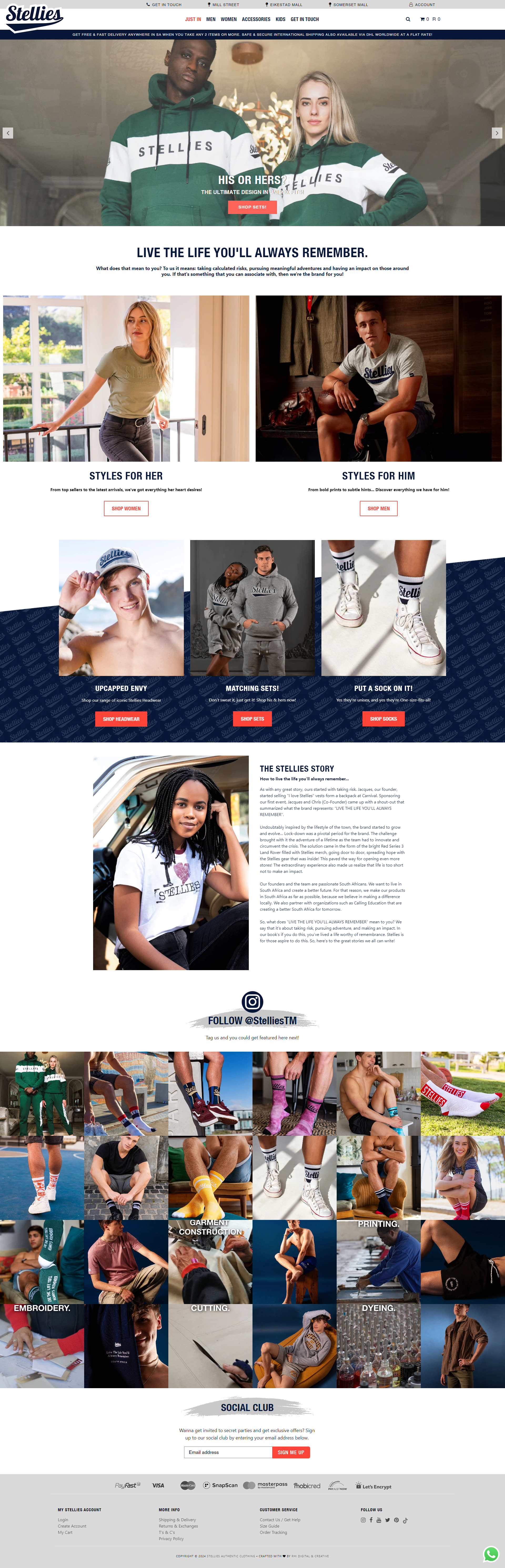Stellies | Creative Portfolio by Codebeans