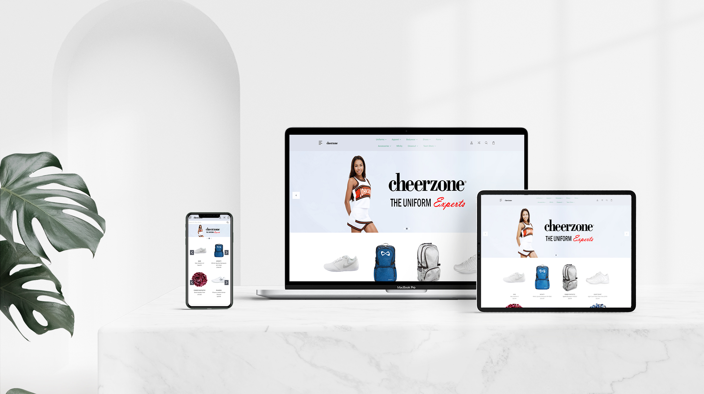 Cheerzone Portfolio – Designed by Codebeans