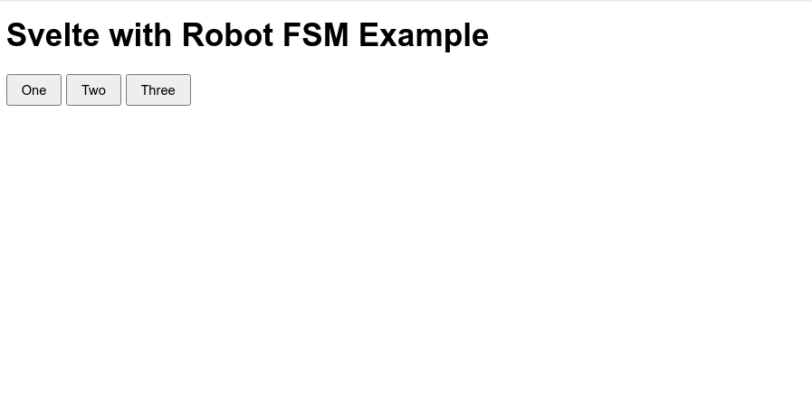 Robot FSM based panel