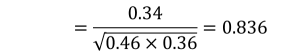 cosine similarity - step 3