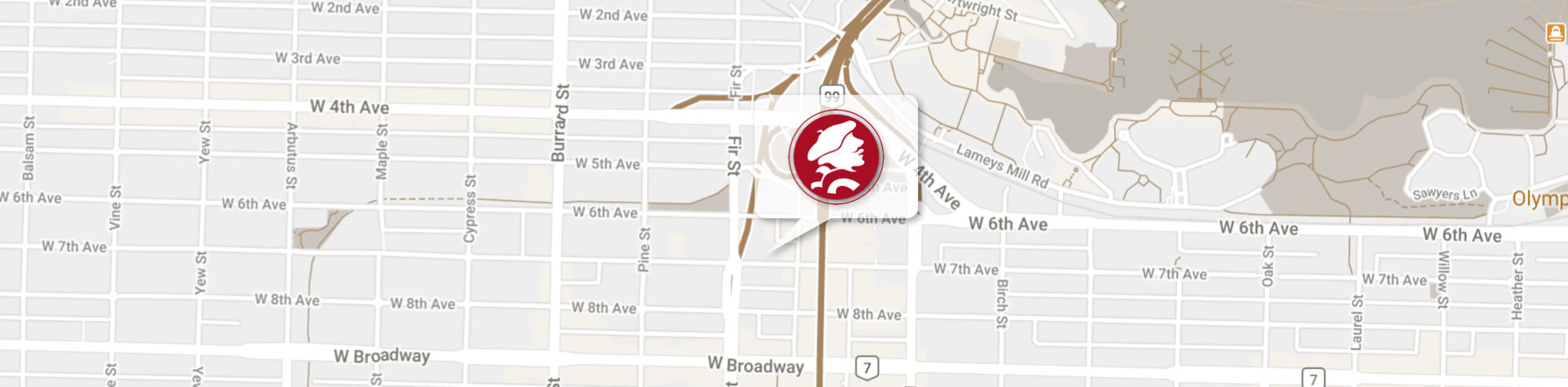 Cafe Salade de Fruits French Bistro Restaurant Map