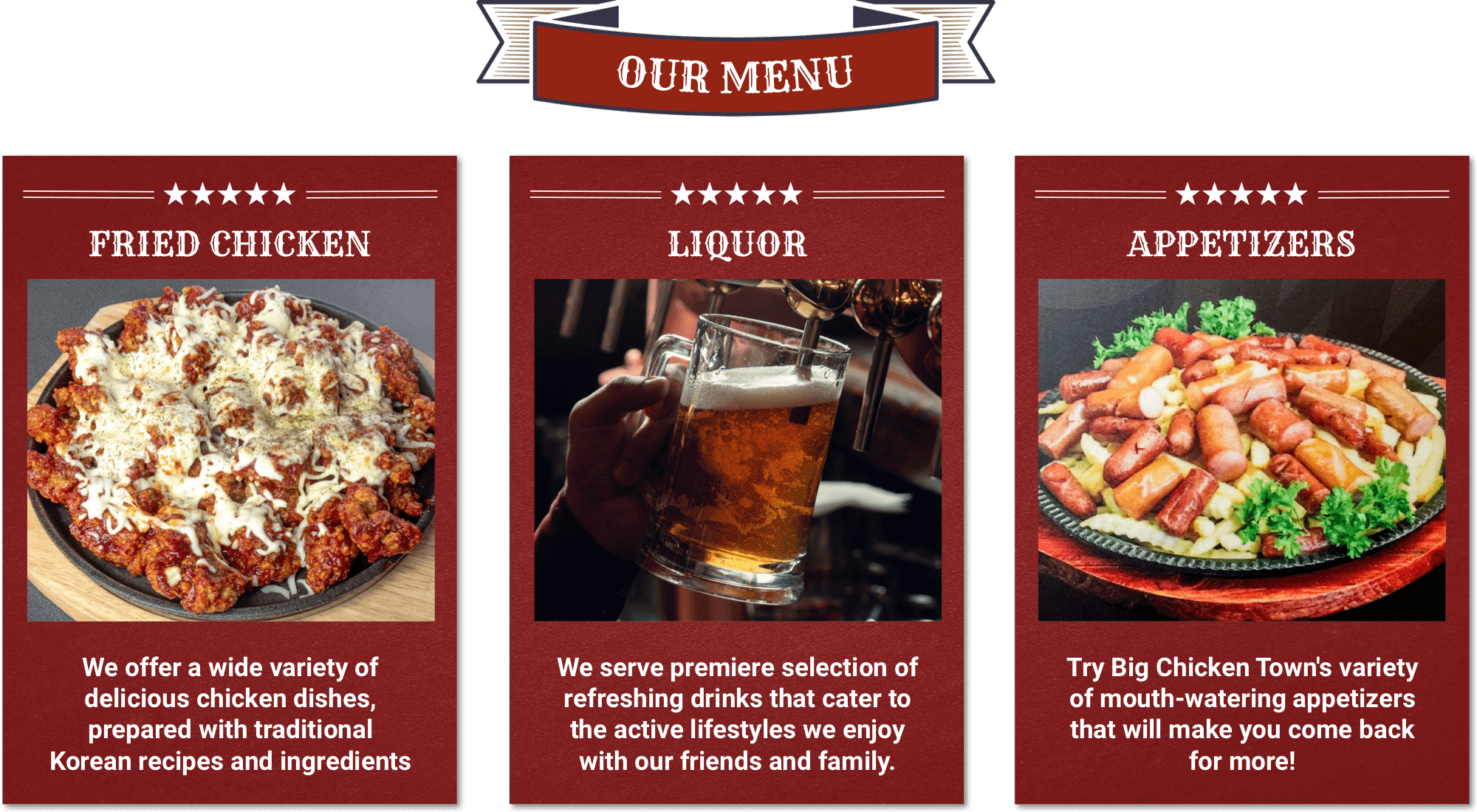 Big Chicken Town Casual Fried Chicken and Beer Coquitlam & Surrey