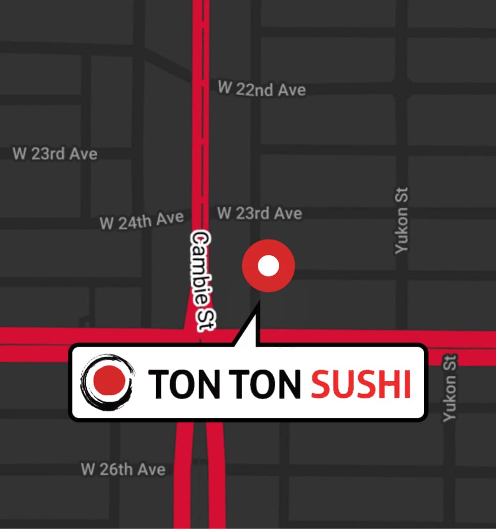 Ton Ton Sushi | Authentic Japanese Food | Cambie St | New