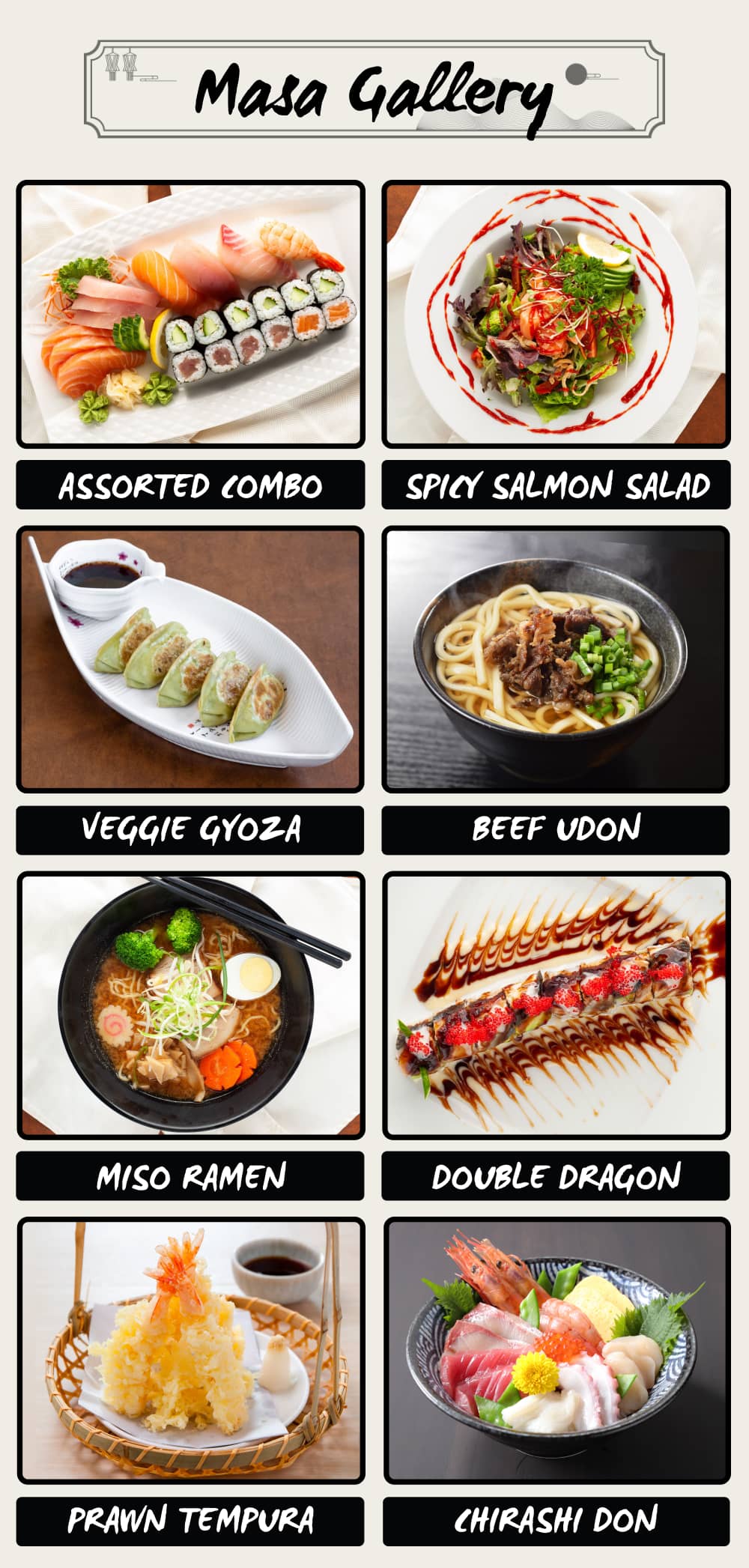 Masa Sushi | Japanese Restaurant in Vancouver BC | Order Online