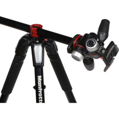 055 Carbon 3-Section Tripod with 3-Way Head + MOVE