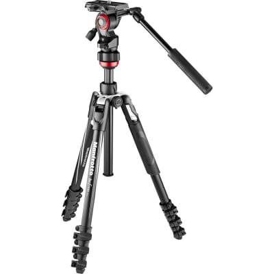 MANFROTTO MVKBFR-LIVE BEFREE LIVE FLUID HEAD WITH BEFREE ALUMINUM TRIPOD SYSTEM