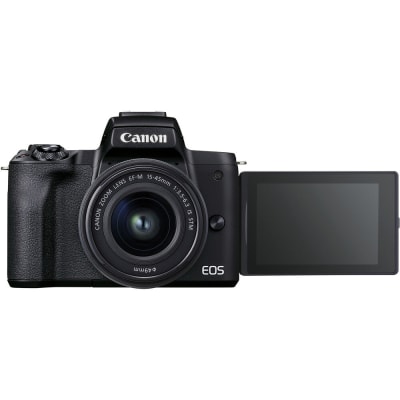 CANON EOS M50 MARK II WITH 15-45MM F/3.5-6.3 IS STM Best Price:  : Mirror-less Cameras India