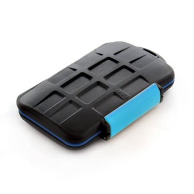 JJC MC-3 Water-resistant Holder Hard Storage Memory Card Case