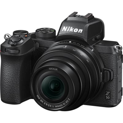 NIKON Z50 MIRRORLESS DIGITAL CAMERA WITH 16-50MM LENS