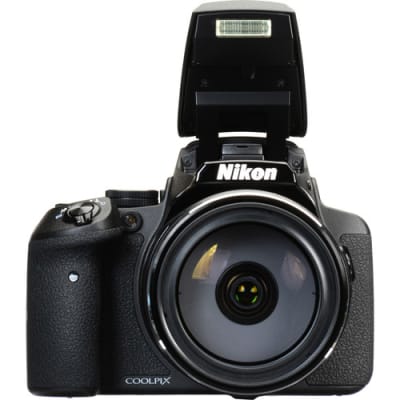 Nikon Coolpix P1000 Digital Camera, Black {16MP} - With Battery, Charger,  Lens Cap, Hood - LN