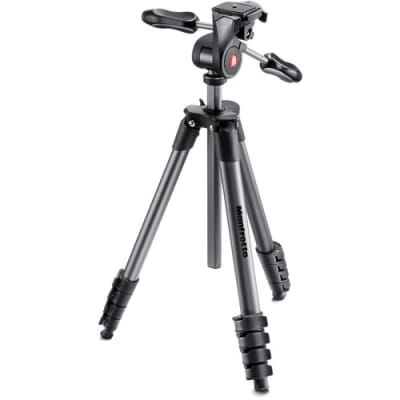 T1C30N Mini Carbon Fiber Tripod for iPhone and DSLR Camera and Ballhea