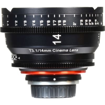 SAMYANG XEEN 14MM T3.1 PL MOUNT, FEET LENS