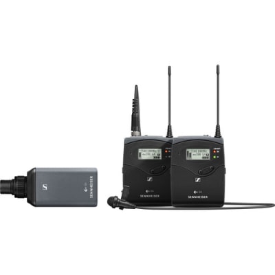 SENNHEISER EW 100 ENG G4 CAMERA-MOUNT WIRELESS COMBO MICROPHONE SYSTEM