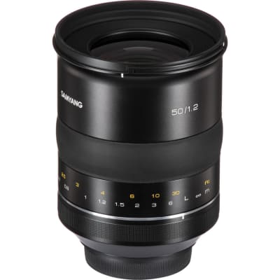 SAMYANG XP 50MM F/1.2 LENS FOR CANON EF