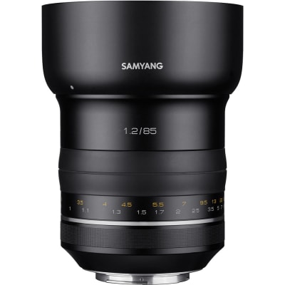 SAMYANG XP 85MM F/1.2 LENS FOR CANON EF