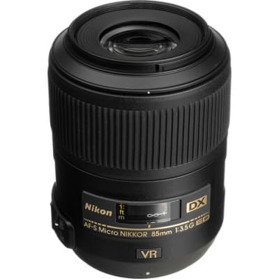 NIKON AF-S 85MM F/3.5G ED VR DX MICRO LENS