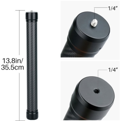 AgimbalGear Carbon Fiber Extension Pole for Gimbals 1275 B&H