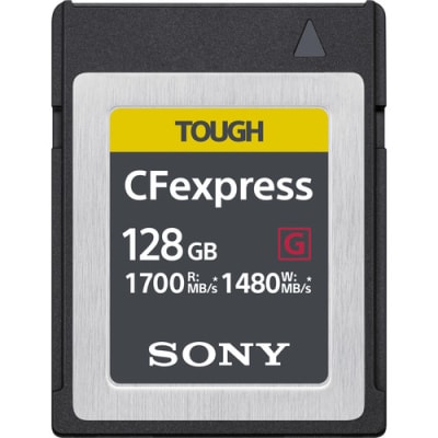 SONY 128GB CEB-G Series CFexpress Type B Memory Card 1700MBPS/ WRITE 1480MBPS