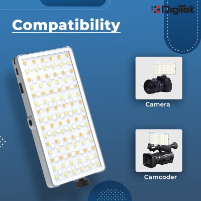 DIGITEK LED-D135 ML RGB METAL BODY PORTABLE LED VIDEO LIGHT