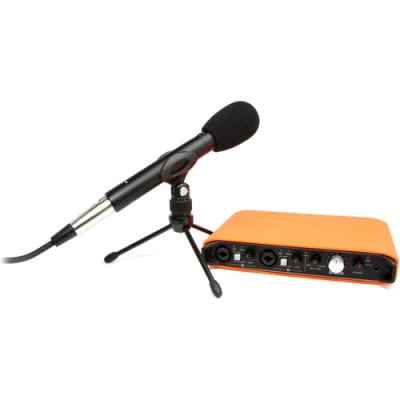 TASCAM IXR TRACKPACK - USB AUDIO/MIDI INTERFACE WITH IOS CONNECTIVITY, MICROPHONE & BAG